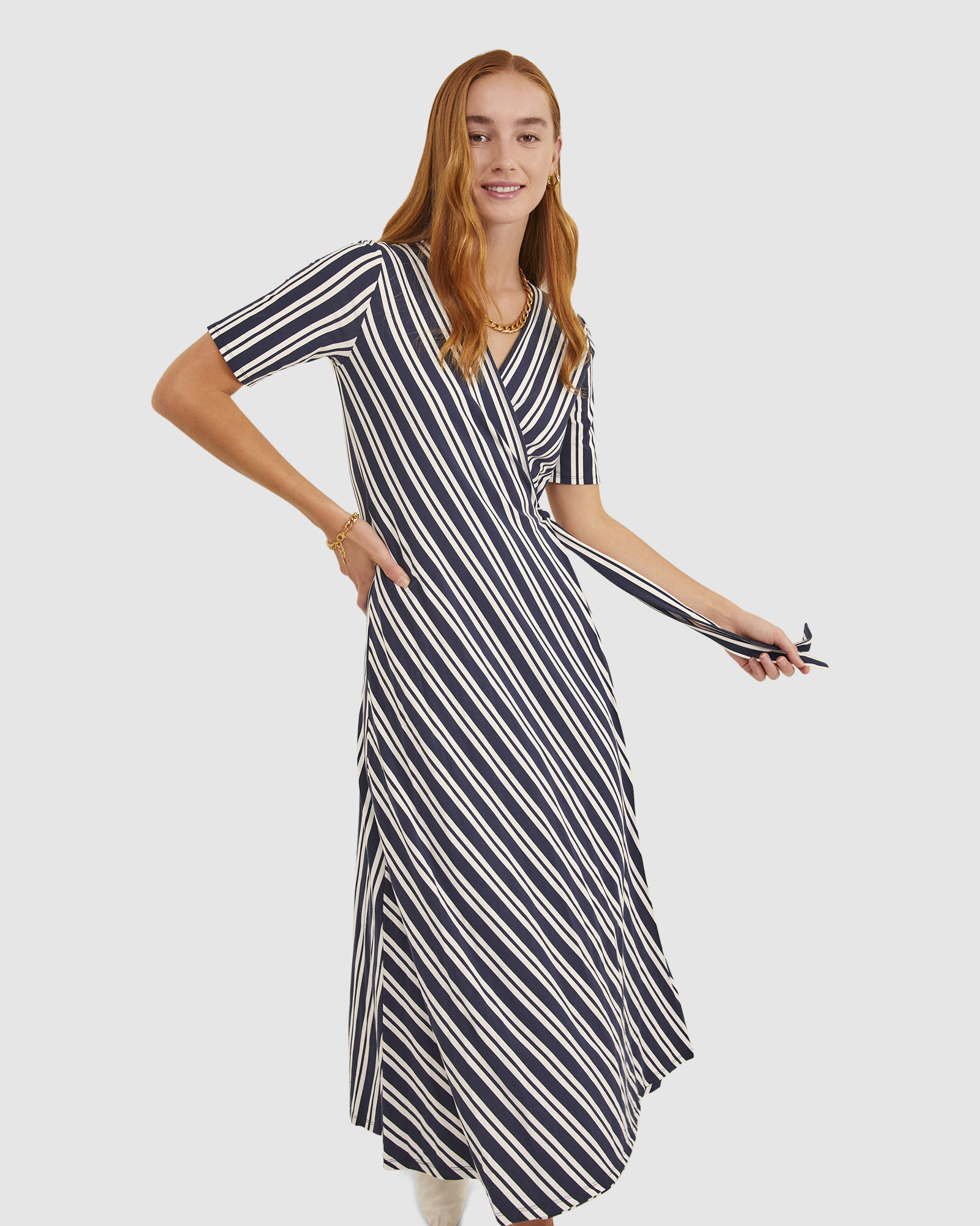 Sandra Stripe Dress
