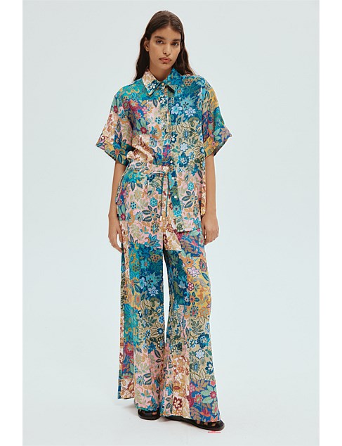 BELLA PATCHWORK SHIRT