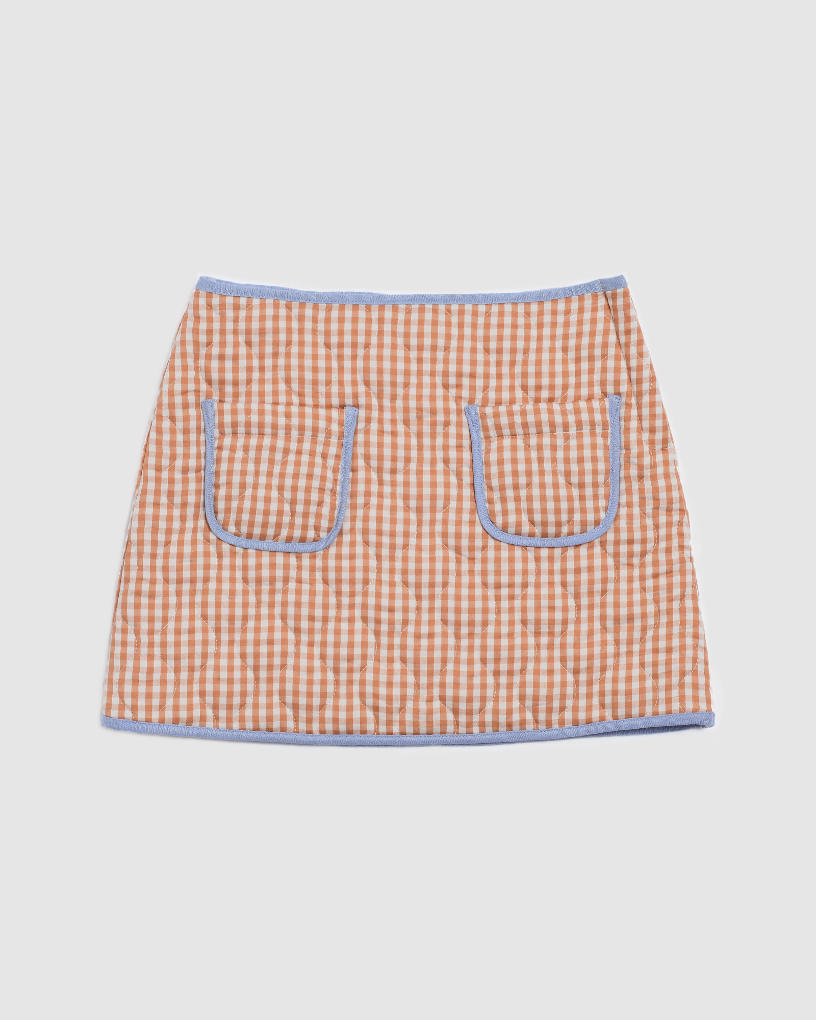 Gia Gingham Quilt Skirt