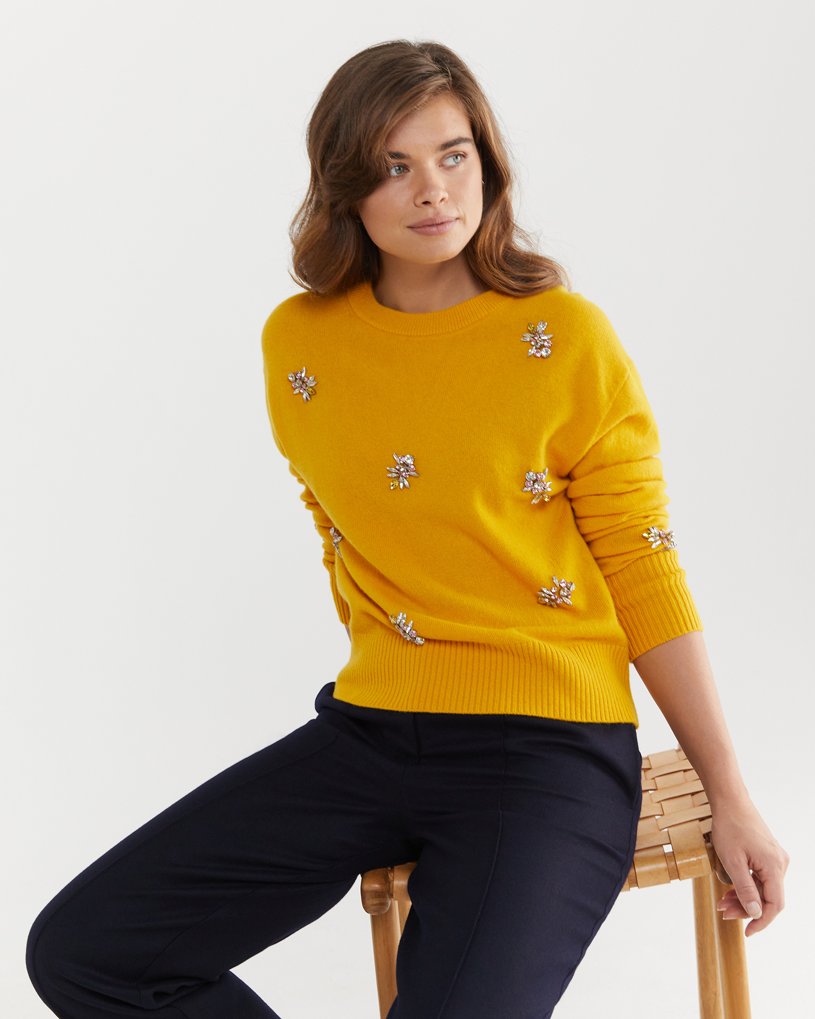 Sunshine Embellished Sweater