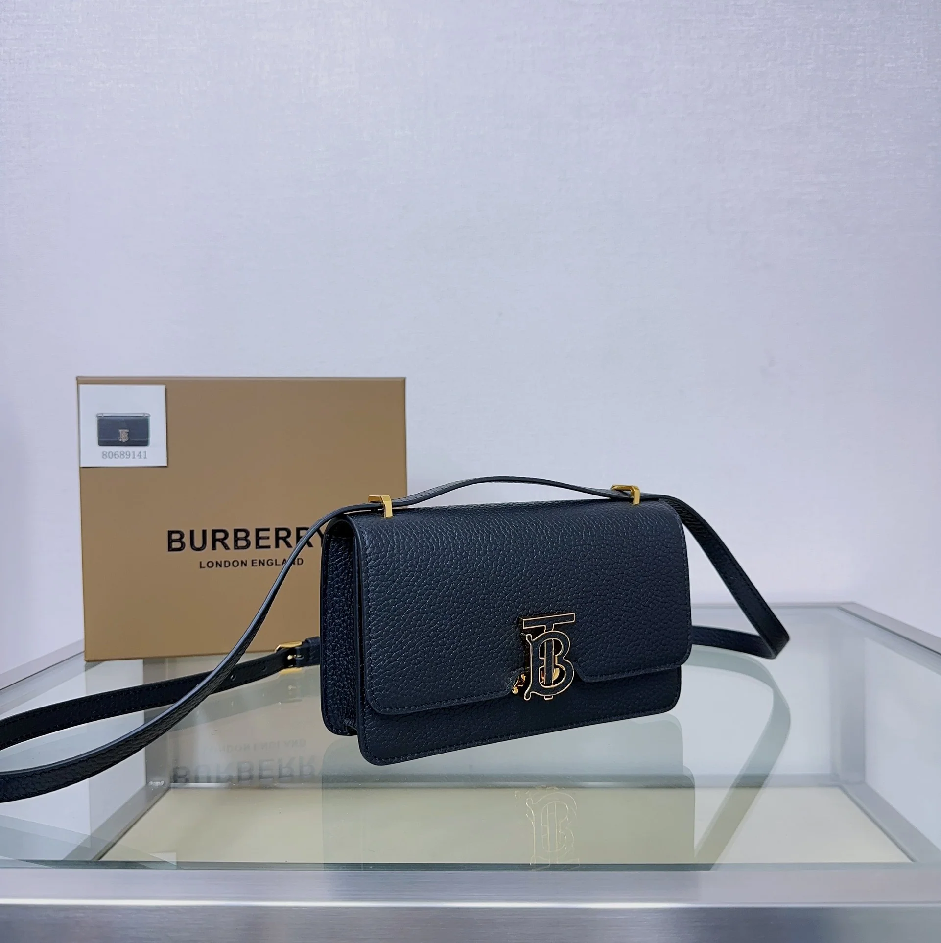 Сумка Burberry Robin - сумка через плечо/клатч - черная