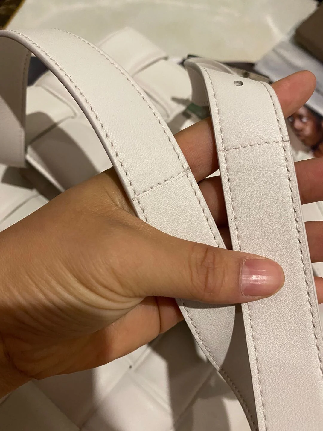 Чехол для кассет BV из плетеной кожи/держатель для карт/яичная кожа/25х15х4 см/1