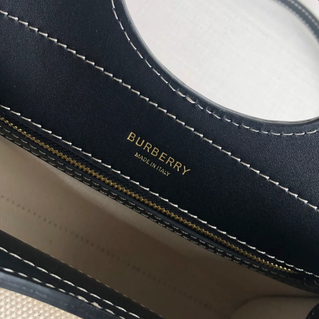 Холщовая сумка-тоут Burberry - черная