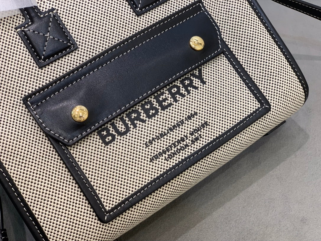 Сумка-тоут Burberry Freya - черная