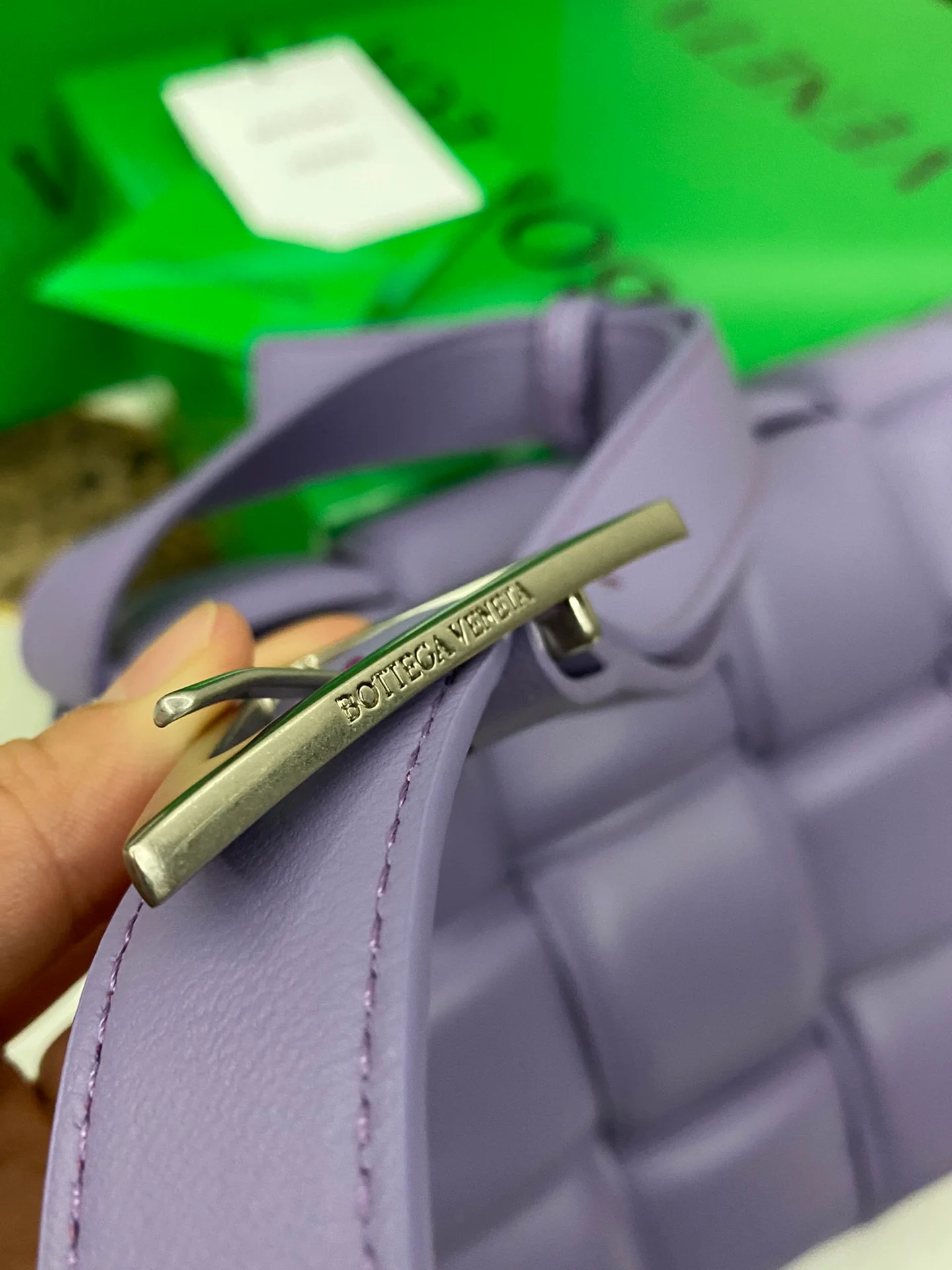 Чехол для кассет BV из плетеной кожи/держатель для карт/яичная кожа/25х15х4 см/3