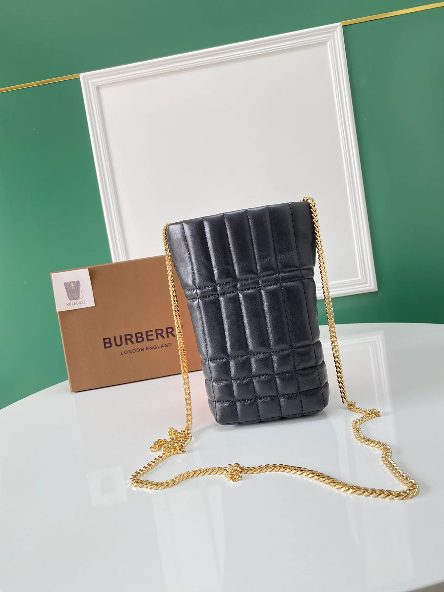 Сумка Burberry Lola - черная