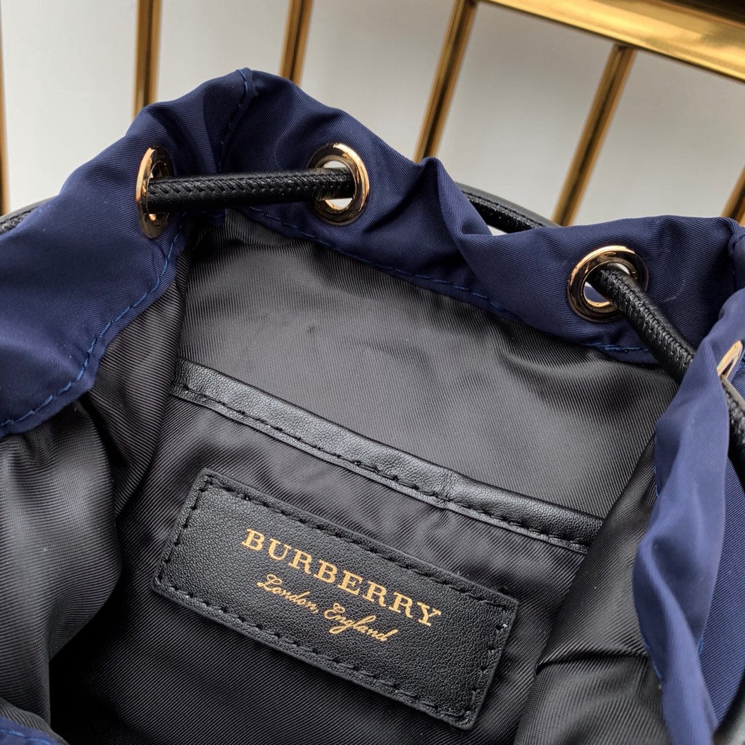 Burberry - Усовершенствованный военный рюкзак - Синий