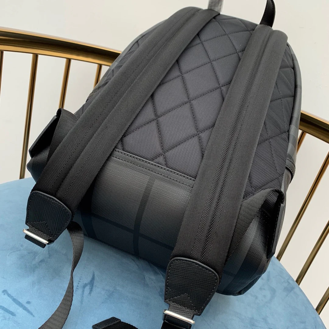 Burberry - Новейший рюкзак в лондонскую клетку - Серый