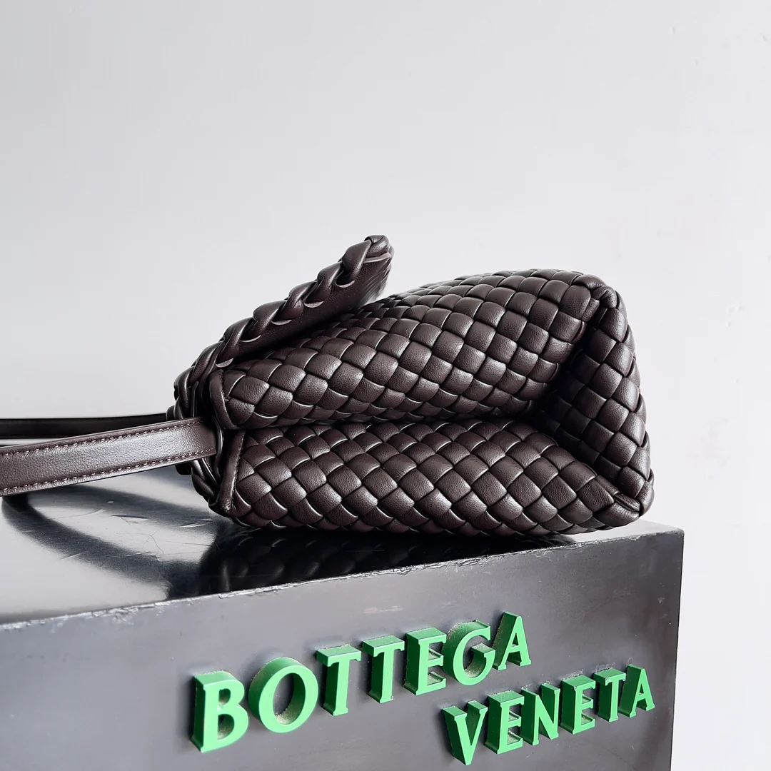 Сумка BV Patti - 3D плетеная сумка - коричневая