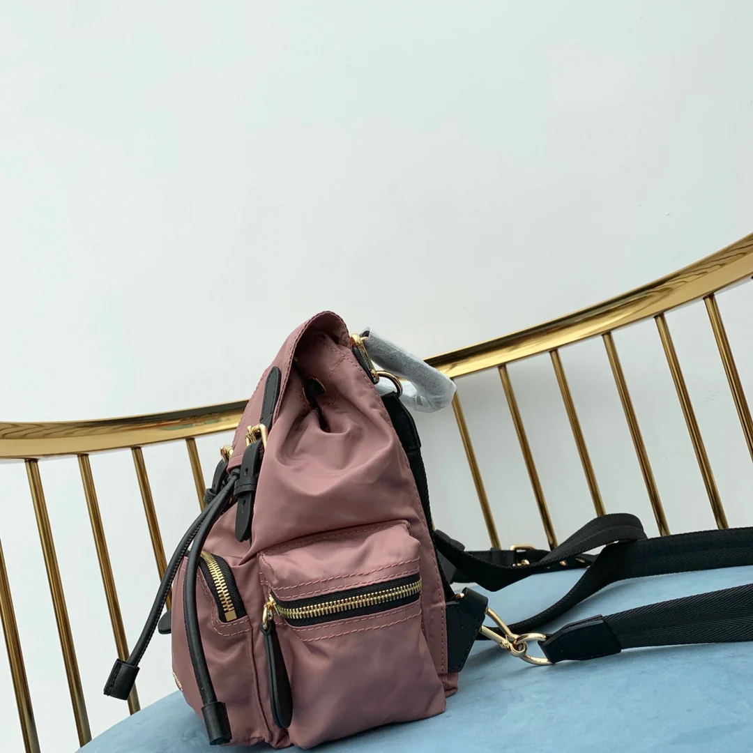 Burberry - Усовершенствованный военный рюкзак - Розовый