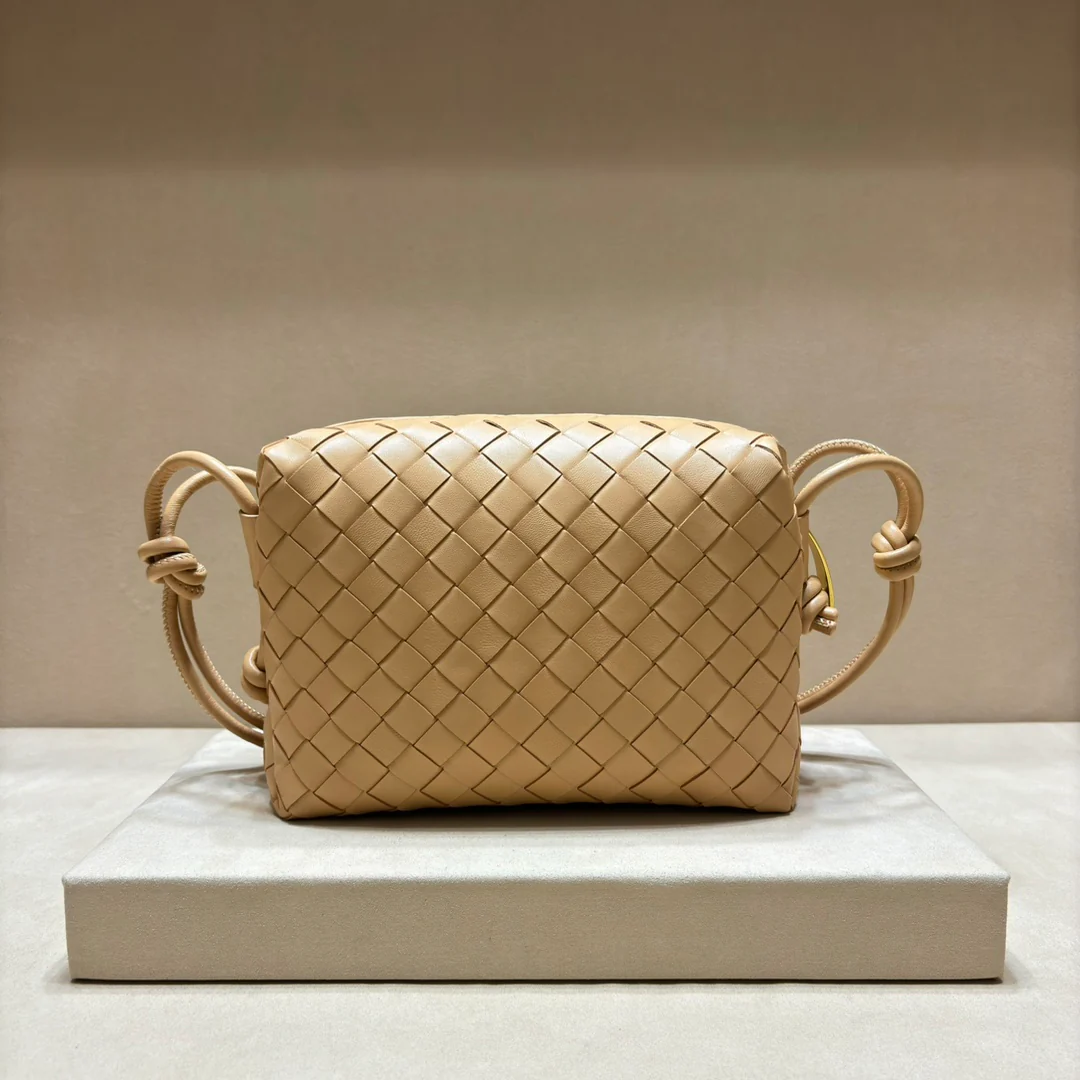 Сумка для фотоаппарата BV-loop с двойной молнией - бежевая