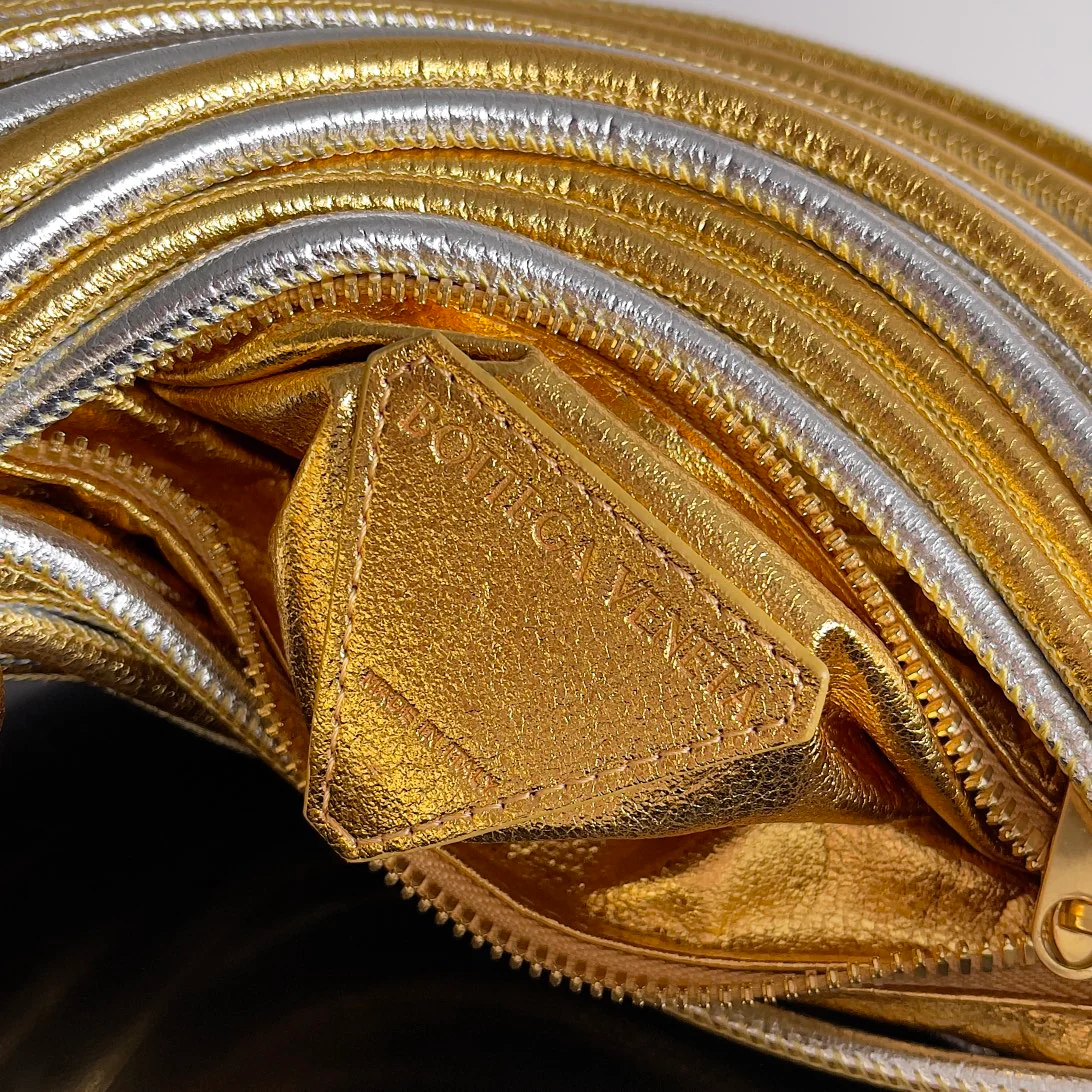 BV - Кожаный ремешок-трубка Jodie - Золотой