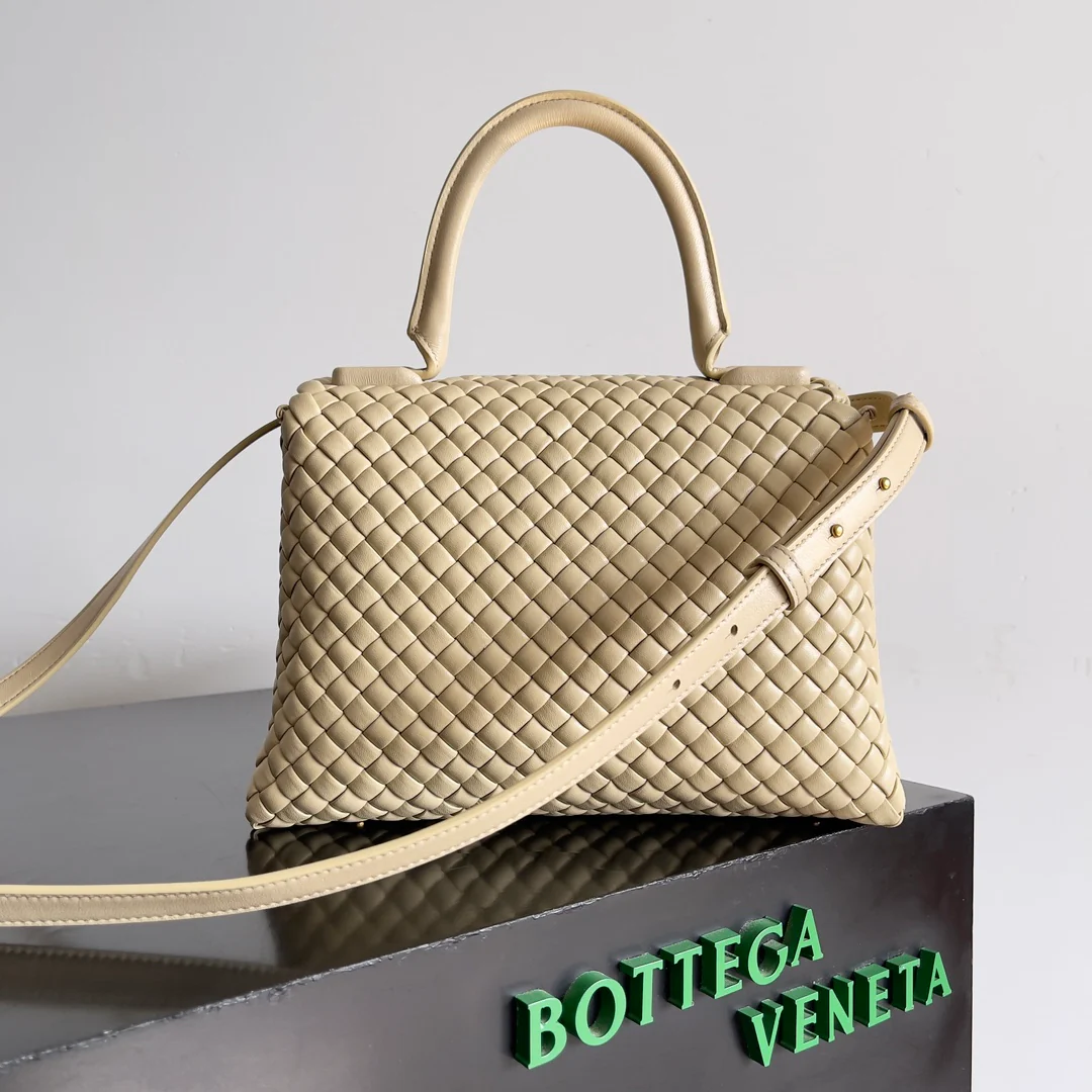 Сумка BV Patti - 3D плетеная сумка - желтая