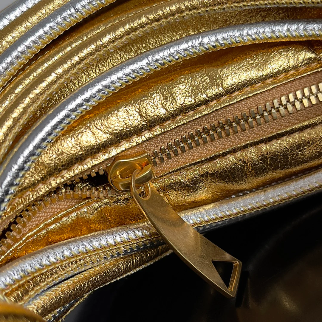 BV - Кожаный ремешок-трубка Jodie - Золотой