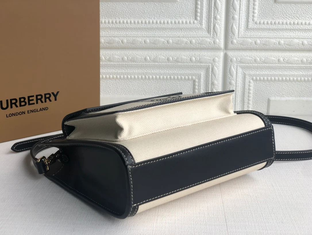 Холщовая сумка-тоут Burberry - черная