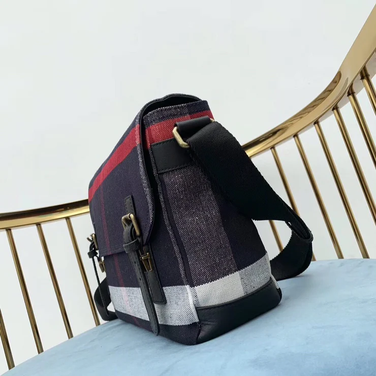 Burberry - Унисекс - Сумка-мессенджер в британском стиле - Синяя