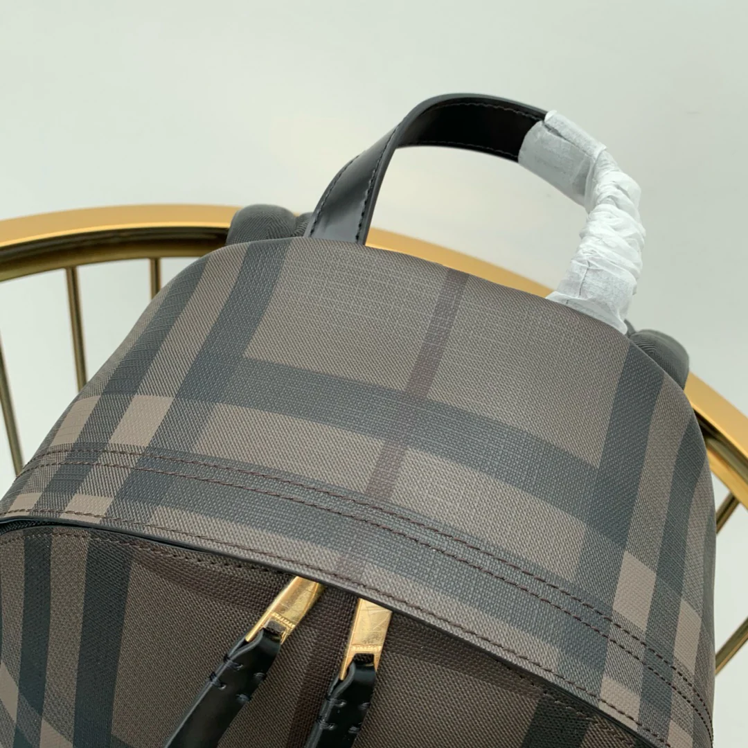Burberry - Новейший рюкзак в лондонскую клетку - Черный
