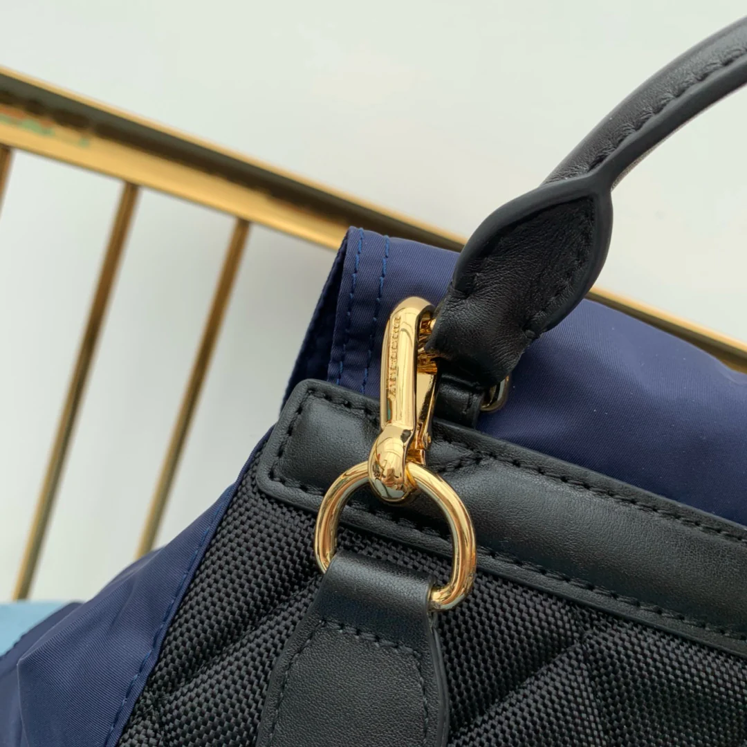 Burberry - Усовершенствованный военный рюкзак - Синий