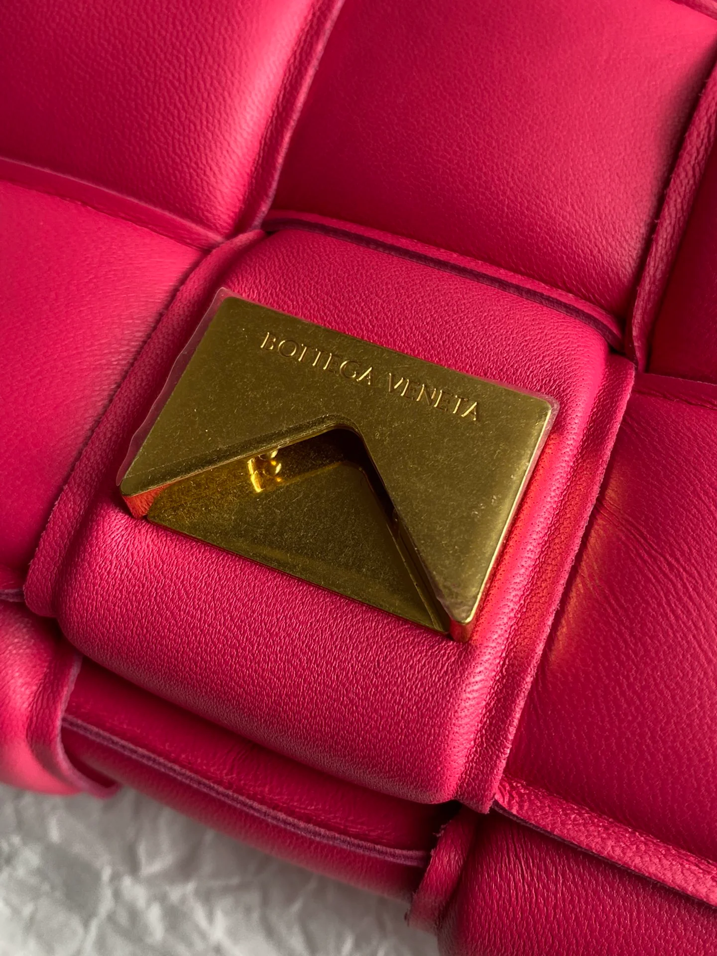 Сумка-мешок BV с кассетой - квадратная сумка с цепочкой