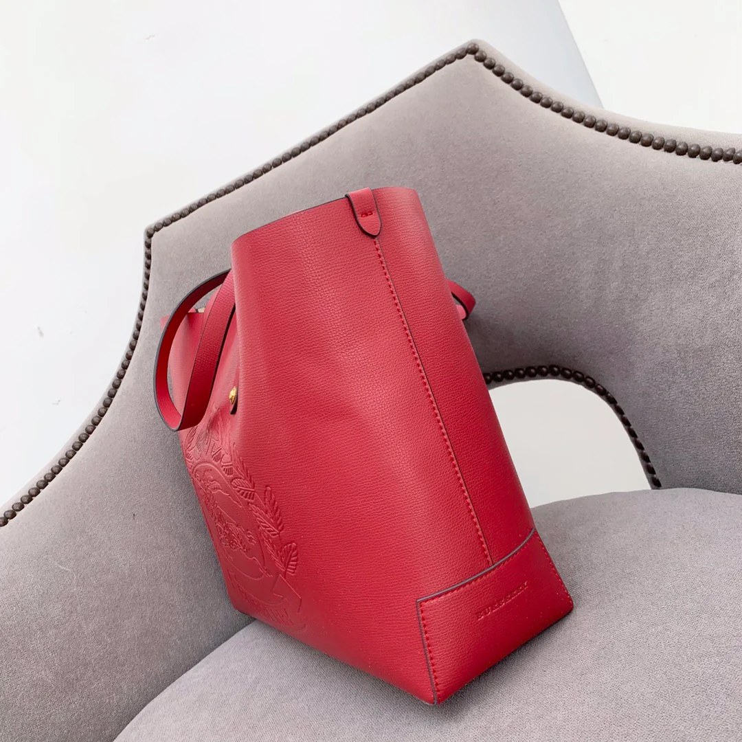 Burberry - Новинка - Винтаж - Ретро - Сумка-шоппер - Красная