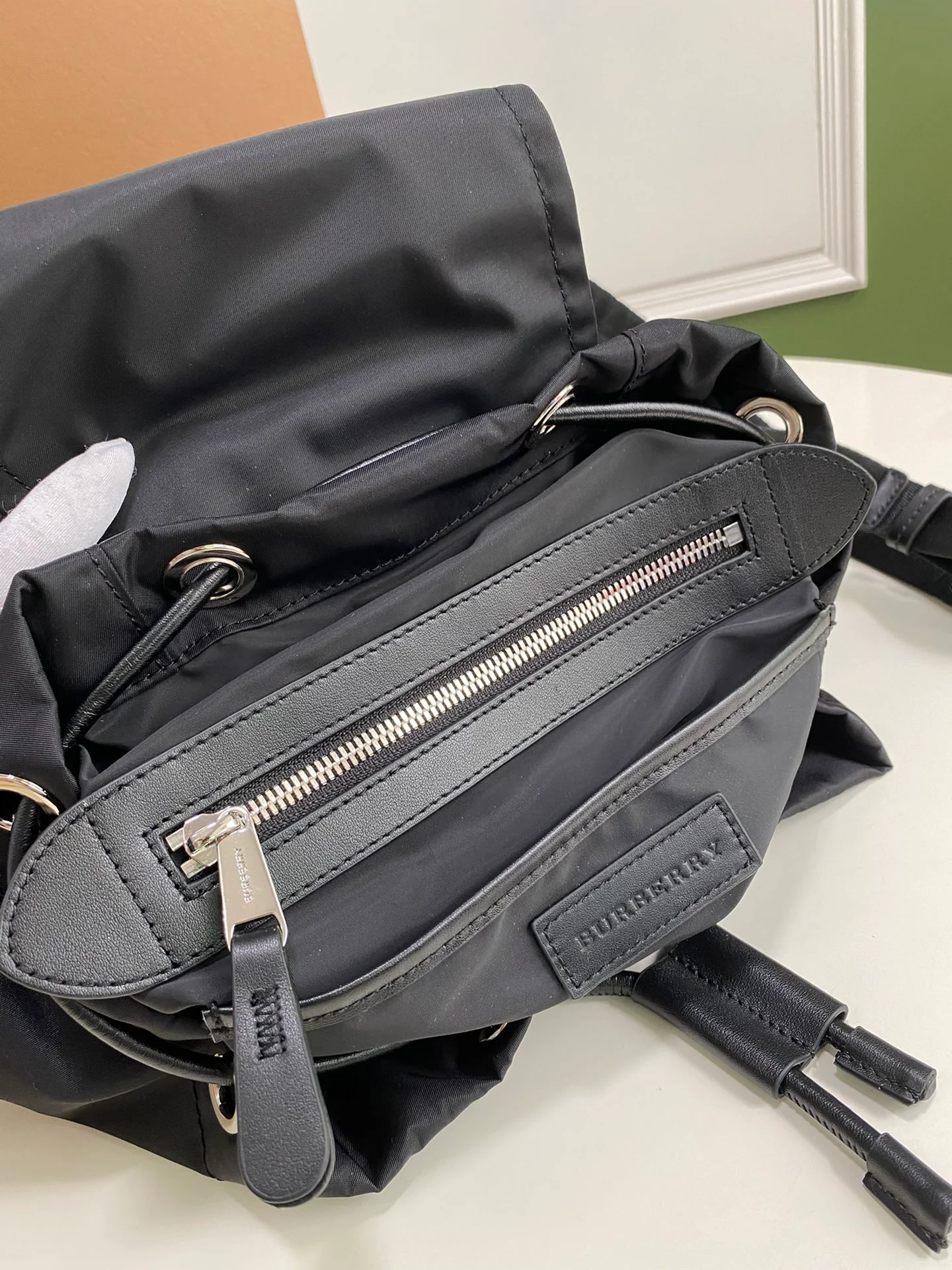 Burberry - Военная тематика - Рюкзак в стиле милитари - Черный