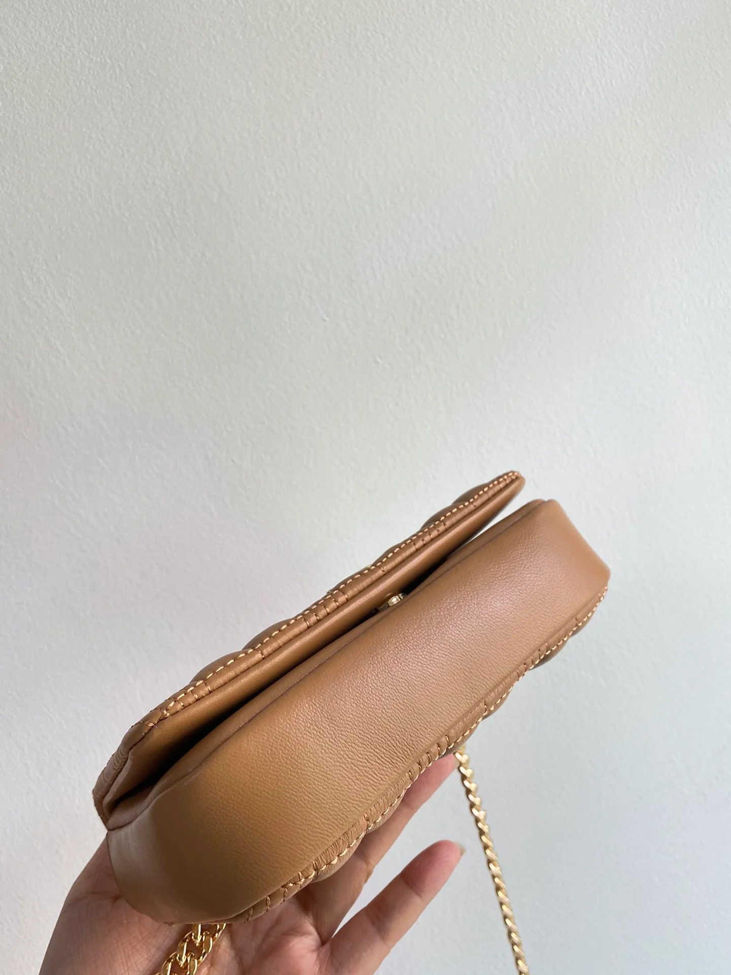 Сумка Burberry Lola - Мини - Абрикосовый