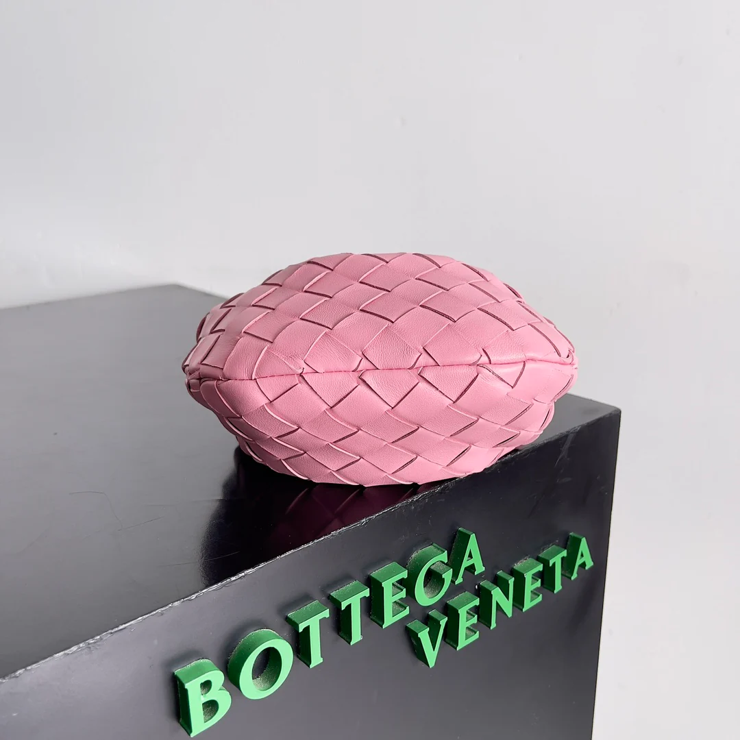 Сумочка BV Jodie, мини, персиково-розовая.