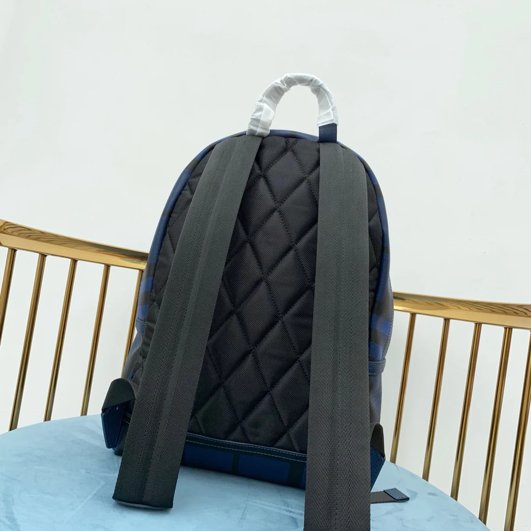 Burberry - Новейший рюкзак в лондонскую клетку - Синий