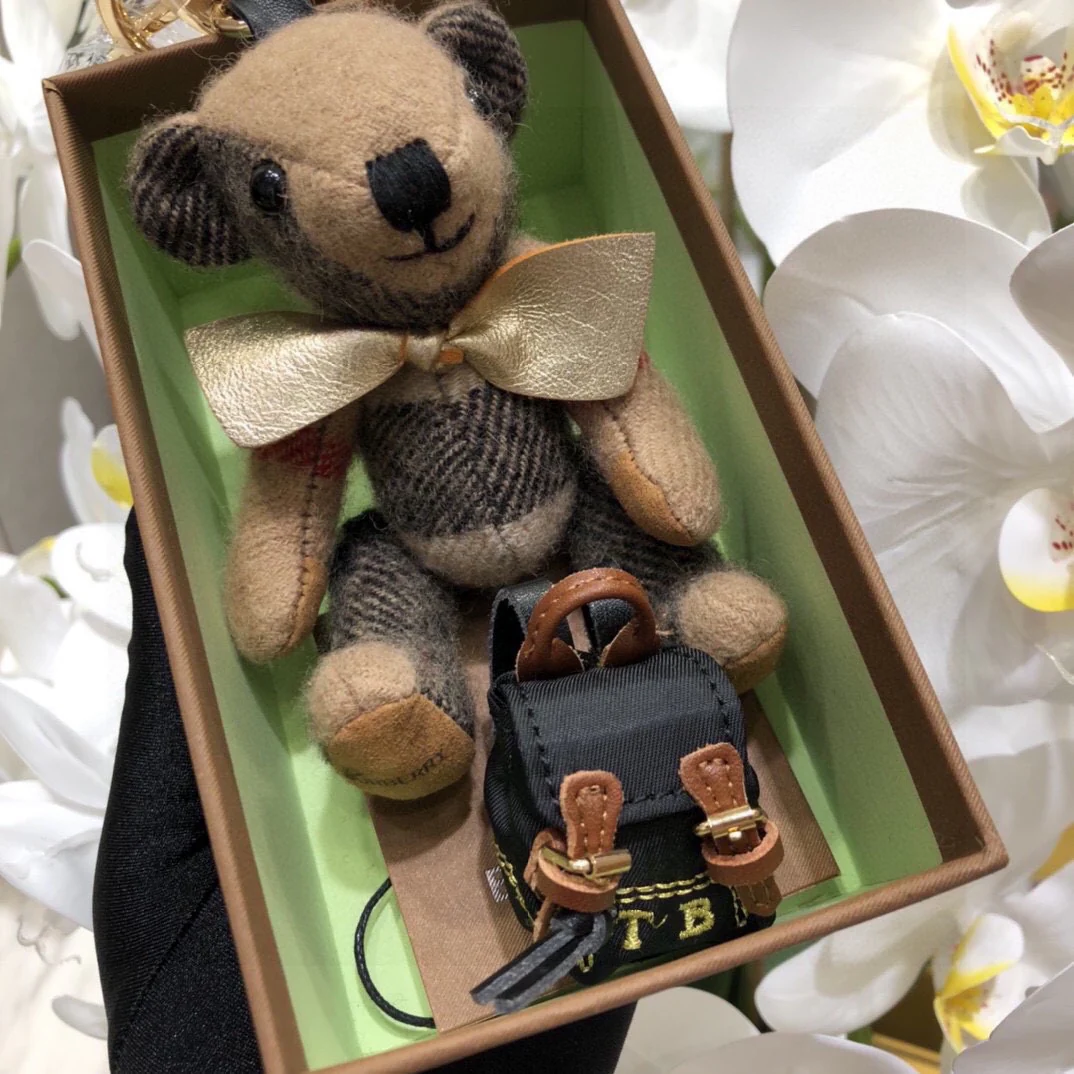 Брелок в виде медведя для рюкзака Burberry