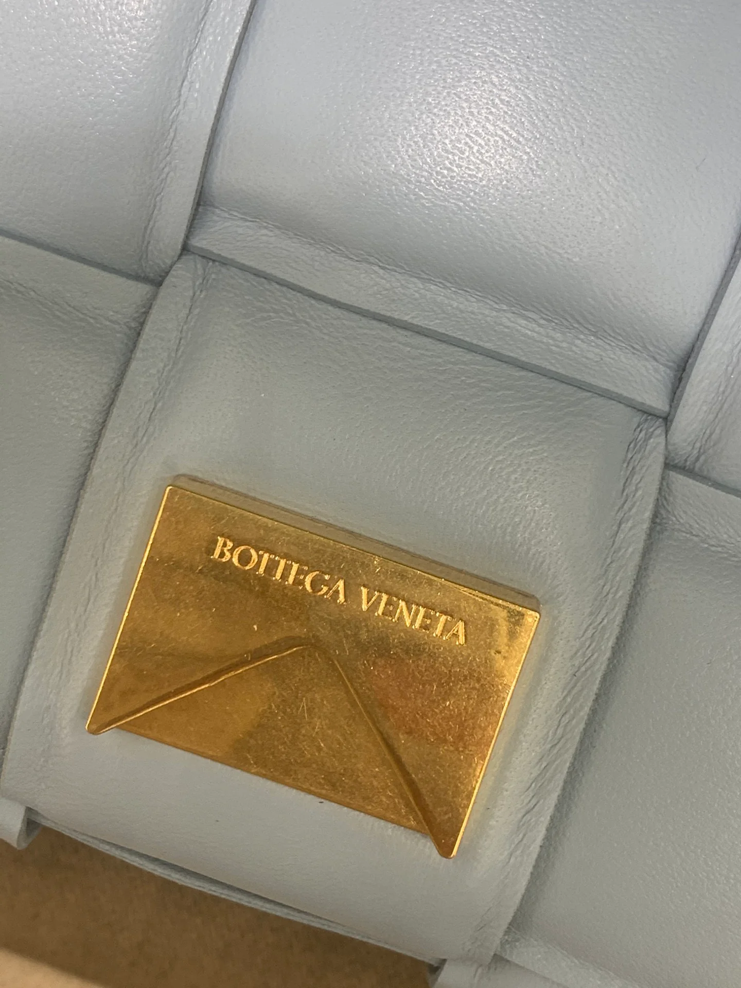 Наволочка BV в виде кассеты - телячья кожа - 26x18x8 см