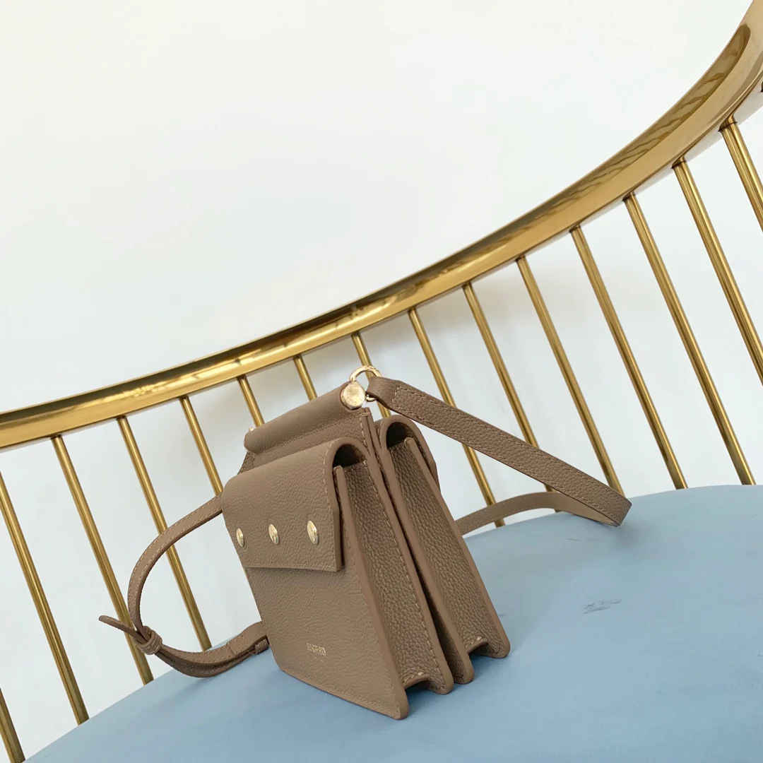 Название модели: Сумка Burberry Telt - Сумка через плечо - Абрикосовый цвет - Маленький размер