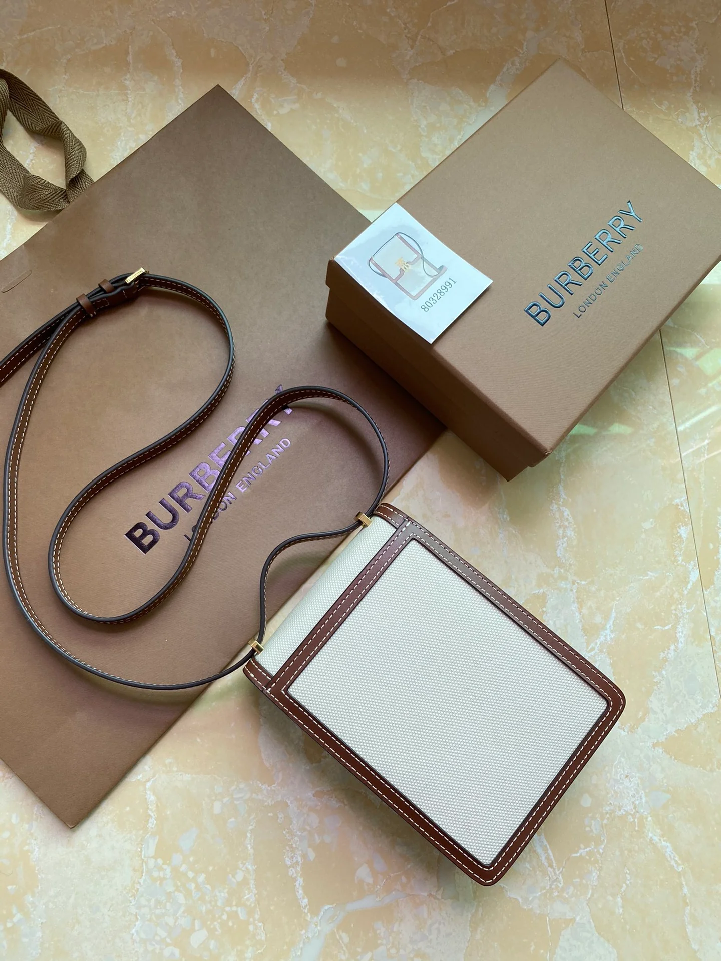 Сумка Burberry Robin - Чехол для мобильного телефона - Холщовая сумка