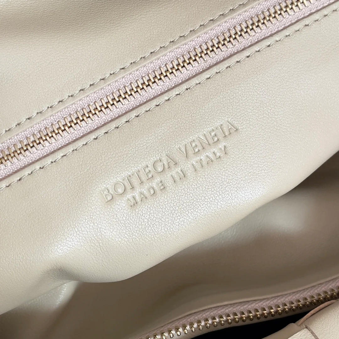 Сумка через плечо BV из замши - большая - желтая