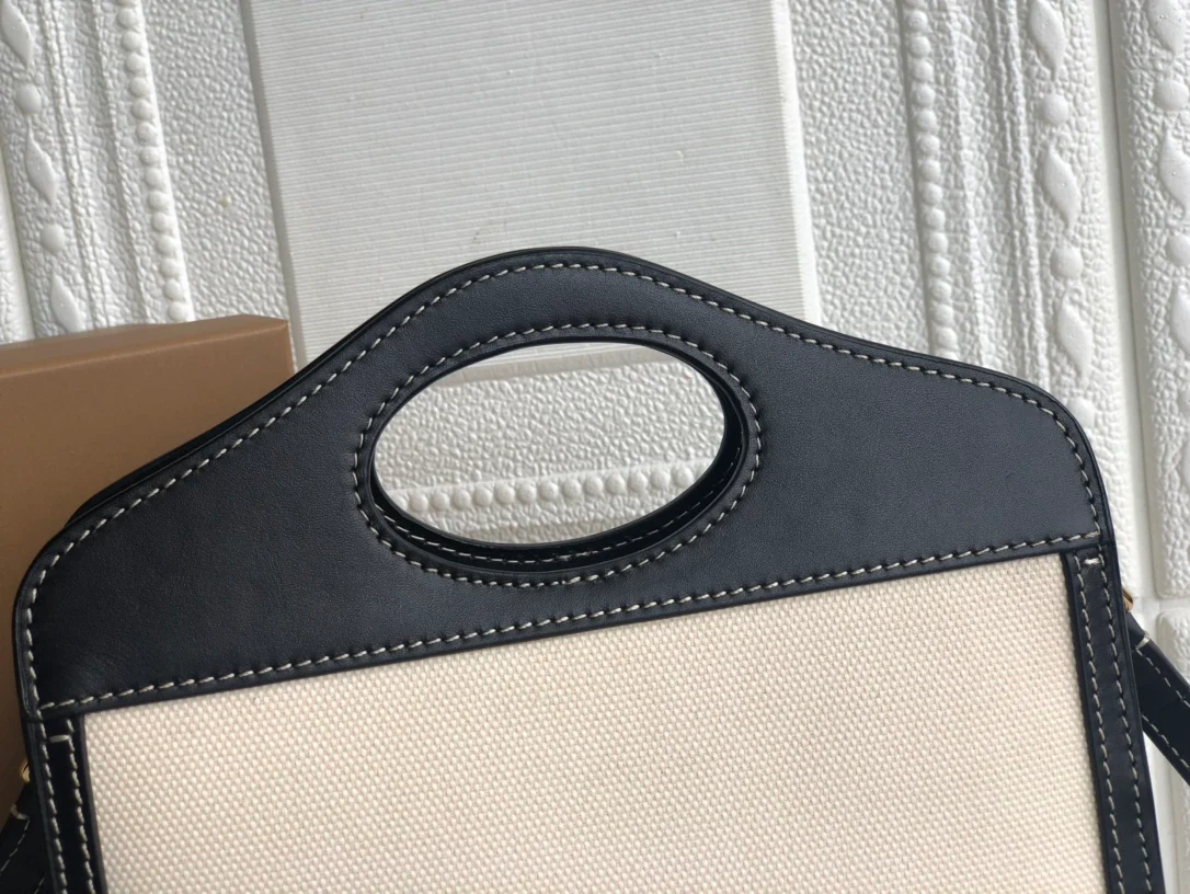 Холщовая сумка-тоут Burberry - черная