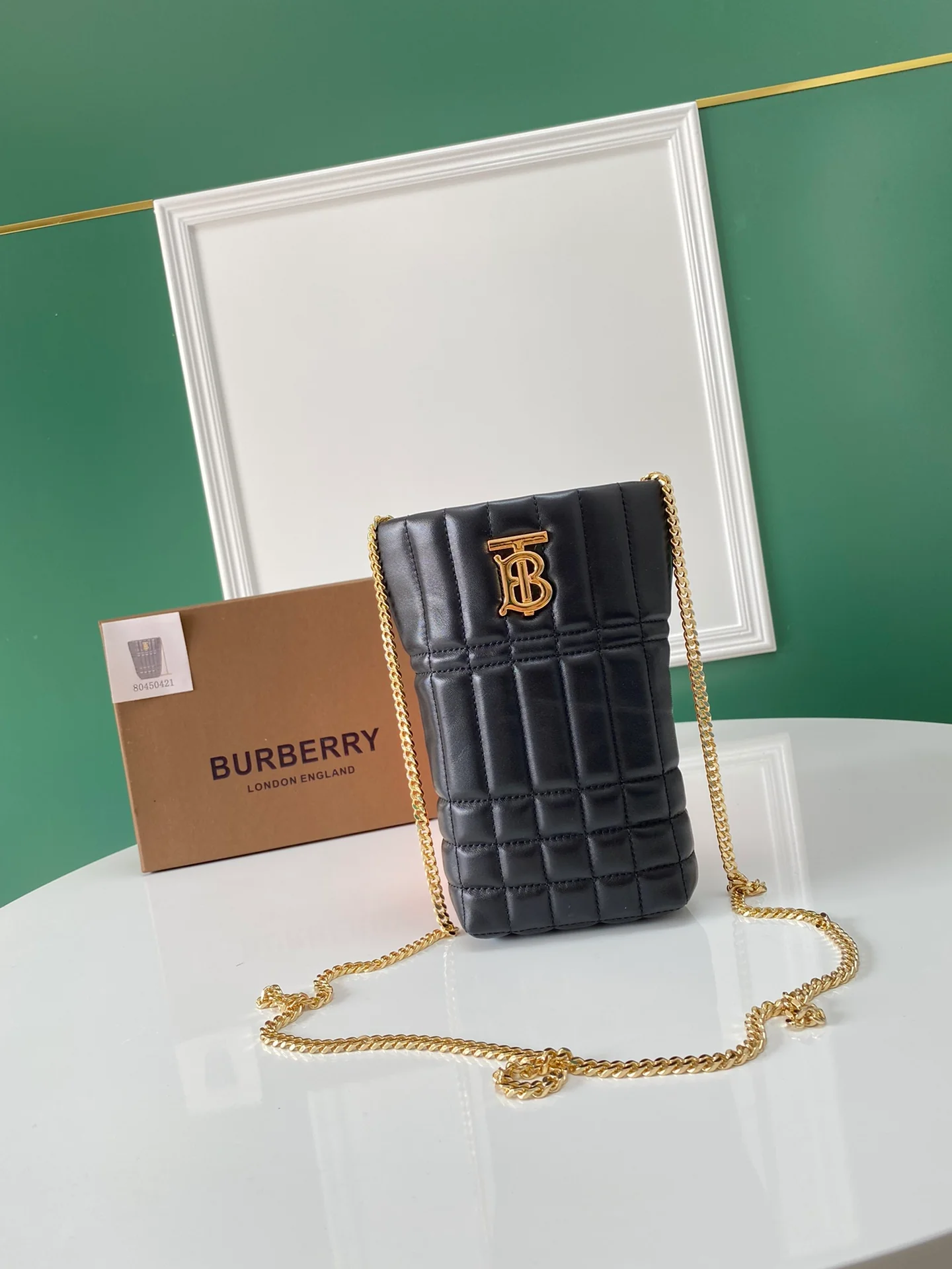 Сумка Burberry Lola - черная