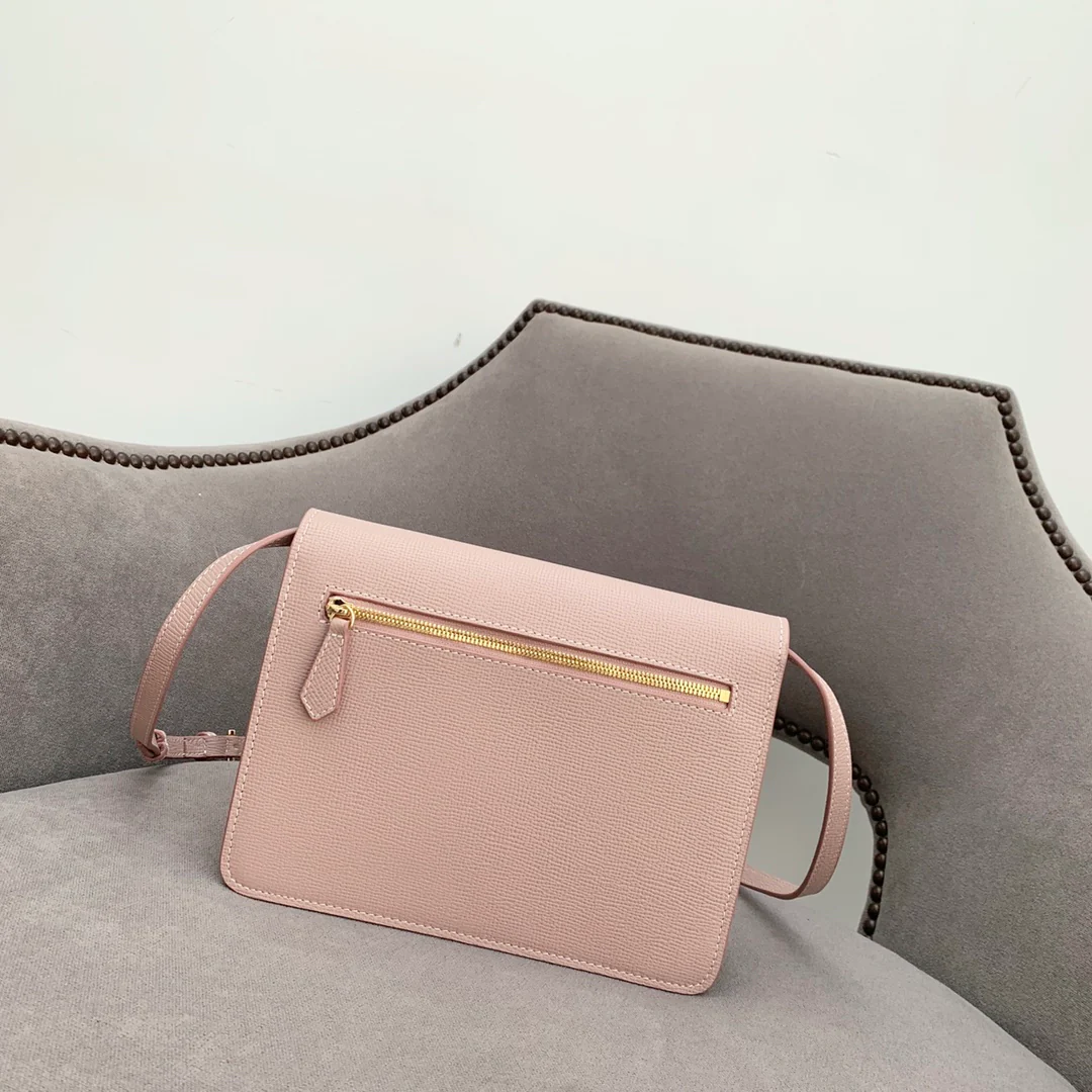 Сумка через плечо Burberry House в клетку - розовая