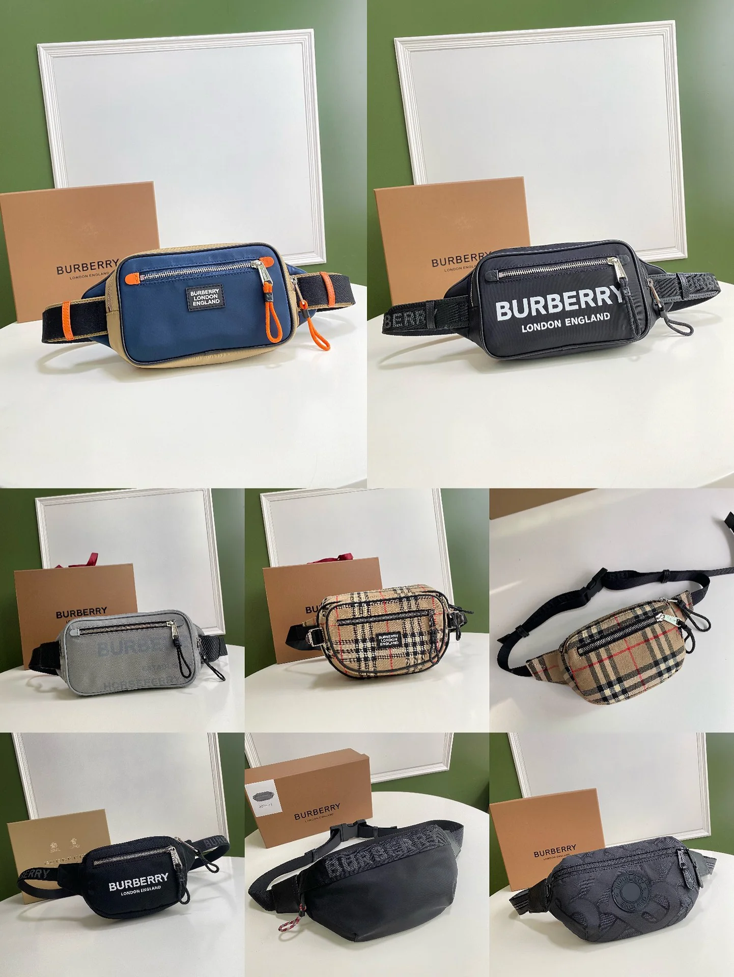 Поясные сумки Burberry - изображение из коллекции