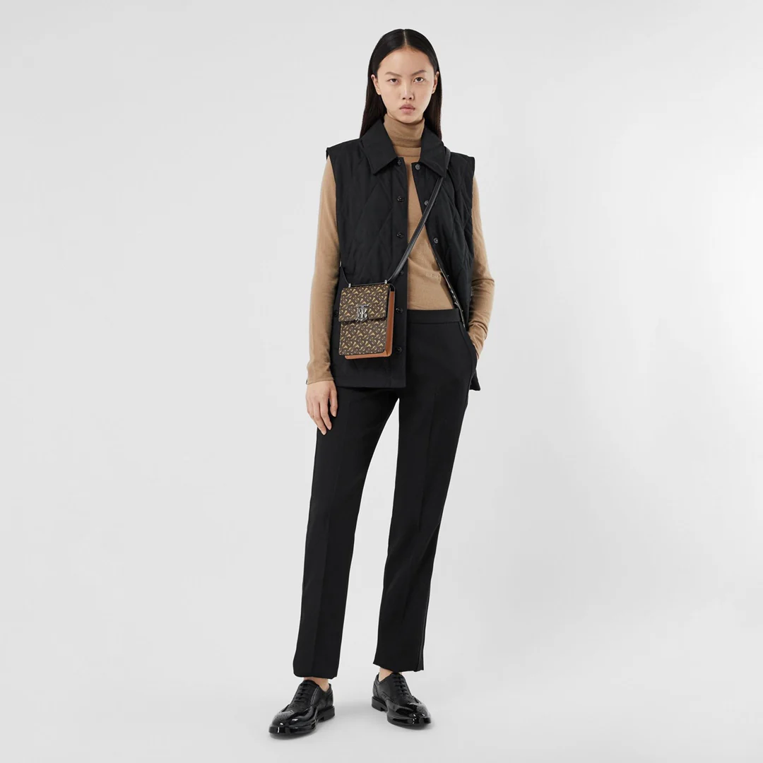 Сумка для телефона Burberry TB Collection - Серебряная пряжка