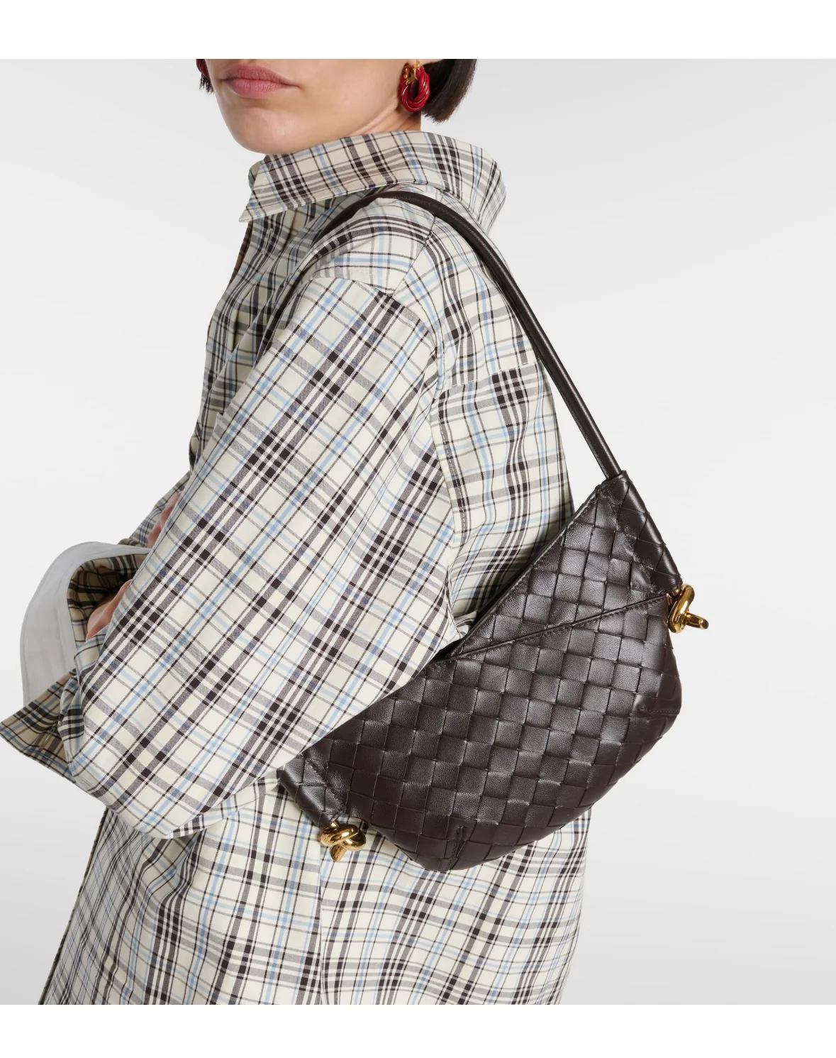 Сумка через плечо BV Mini Solstice - черная