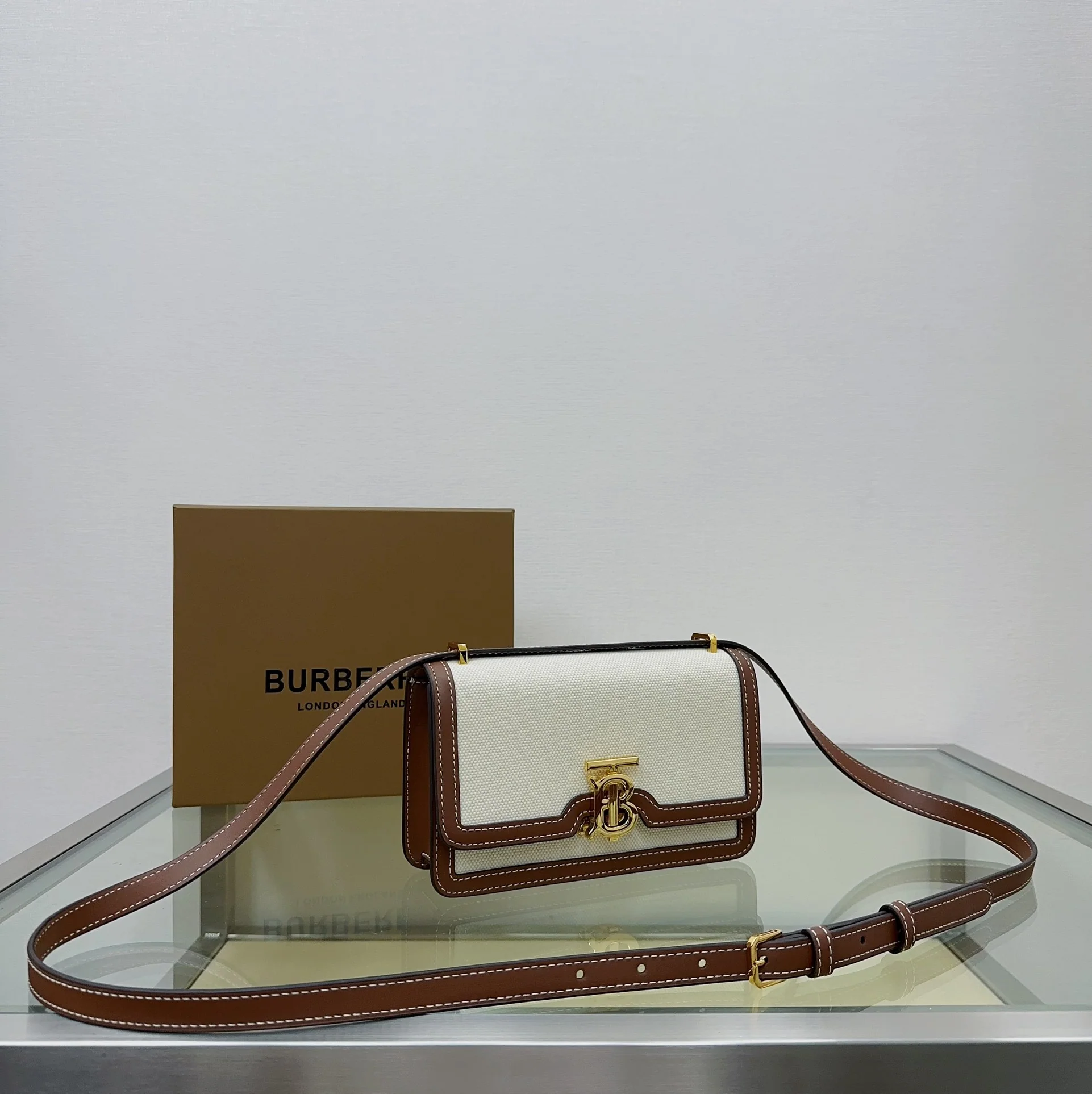 Сумка Burberry Robin - сумка через плечо/клатч - лоскутное шитье из канваса