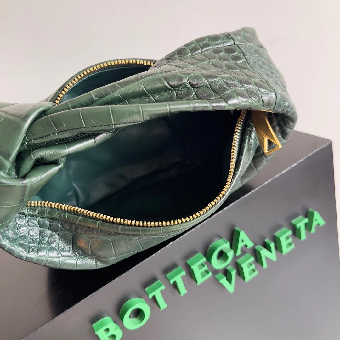 Сумочка BV Jodie с узлом - Мини - Зеленая