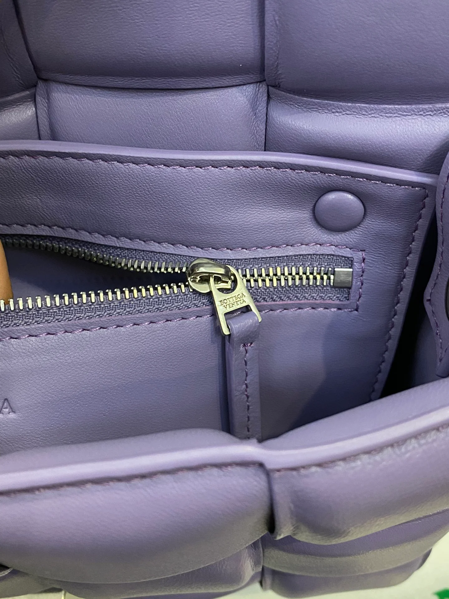 Чехол для кассет BV из плетеной кожи/держатель для карт/яичная кожа/25х15х4 см/3