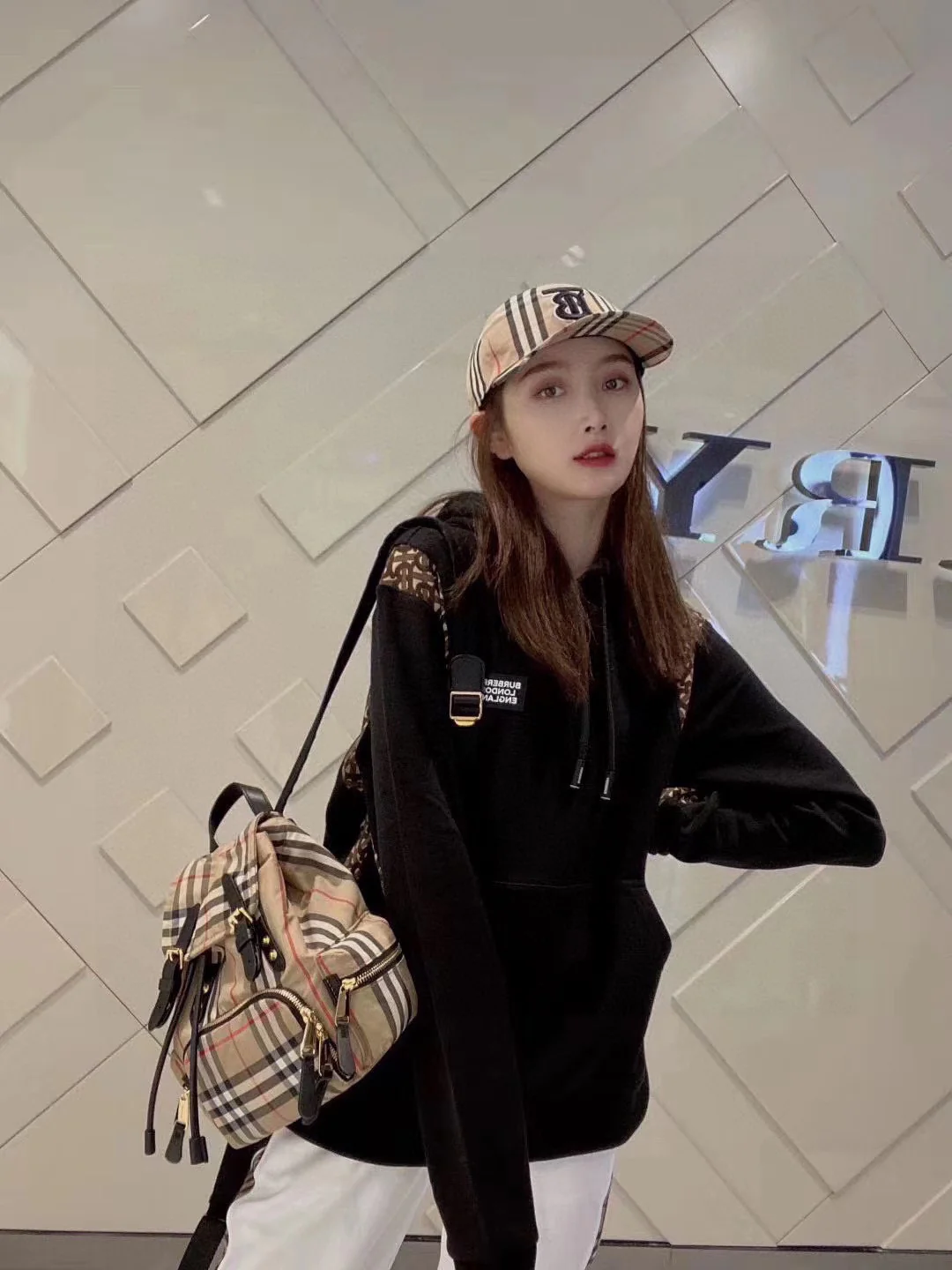 Рюкзак Burberry The Rucksack Military Backpack - маленький размер