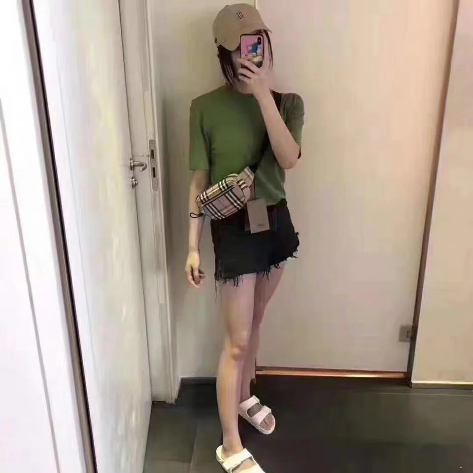 Поясная сумка Burberry в классическую клетку