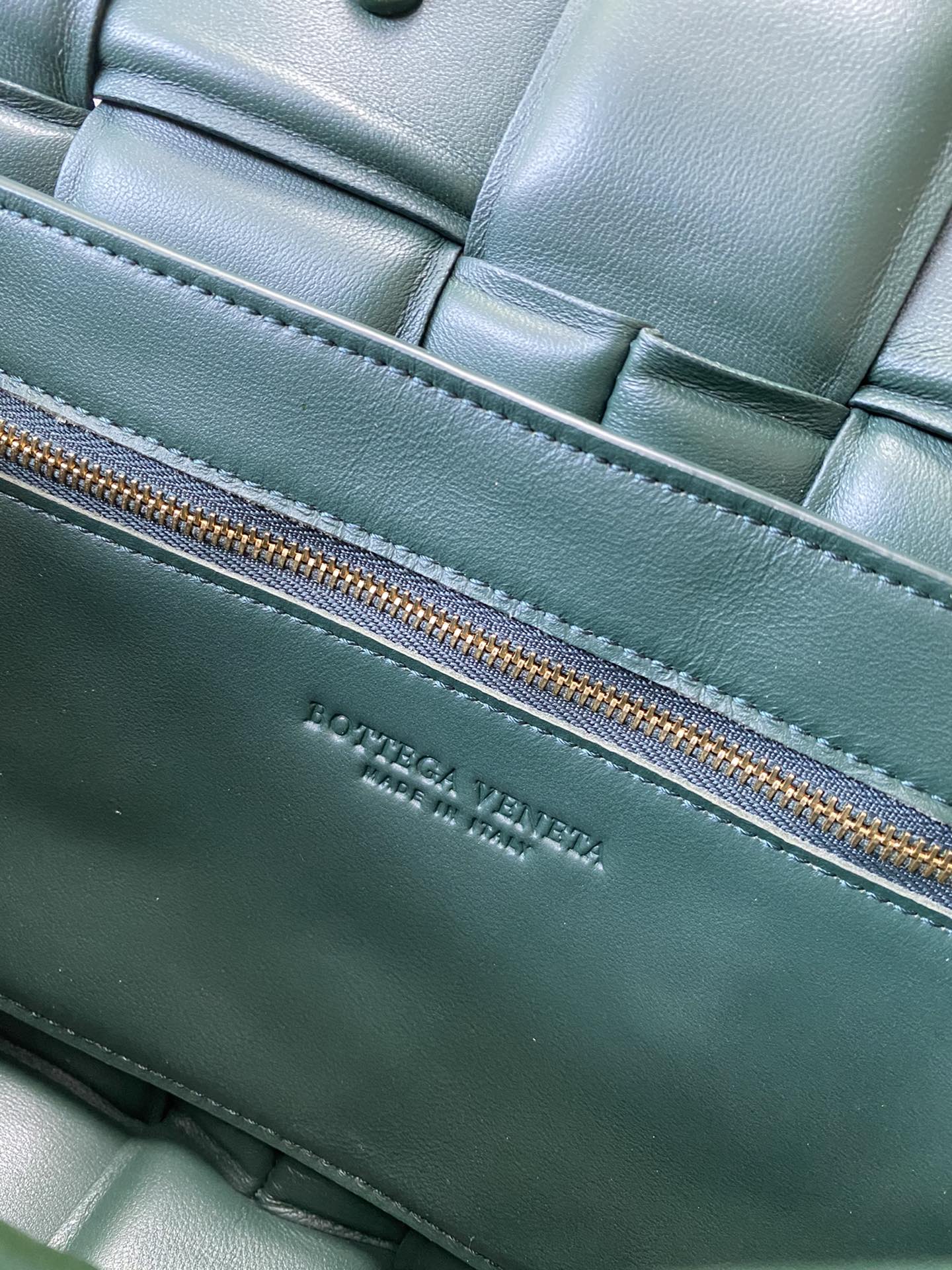 Плетеная сумка BV с кассетой, квадратная сумка на цепочке, 27х10х18 см.