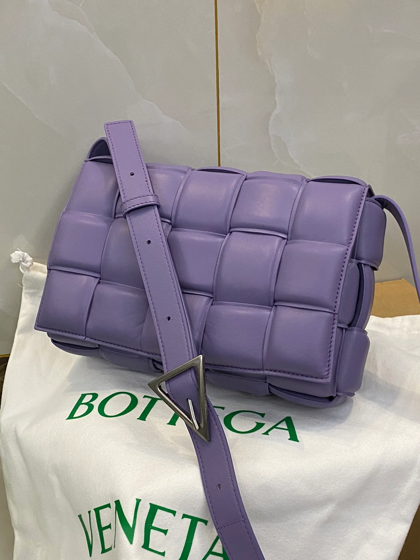 Чехол для кассет BV из плетеной кожи/держатель для карт/яичная кожа/25х15х4 см/3