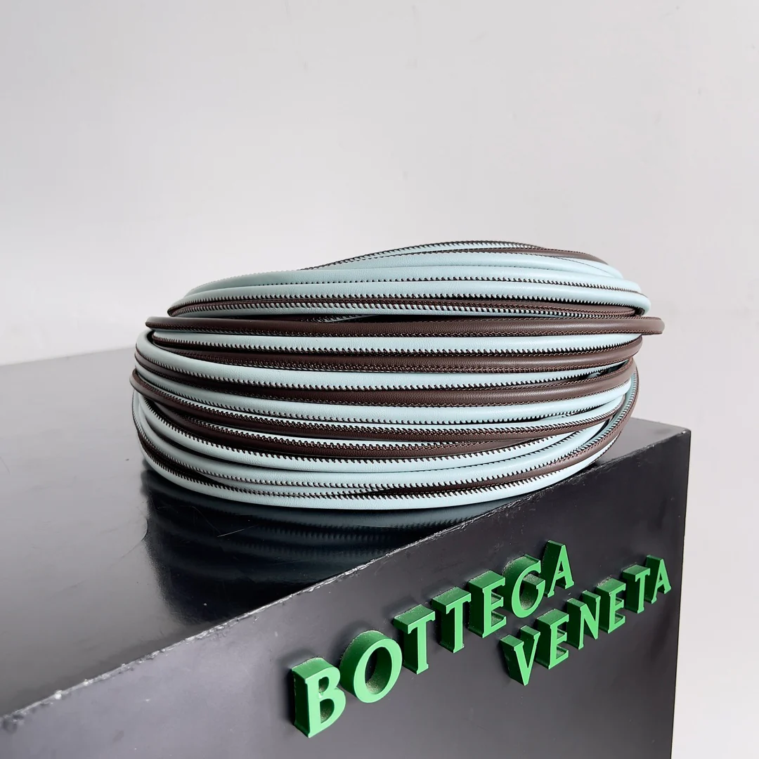 BV - Кожаный ремешок трубчатой ??формы Jodie - Коричневый