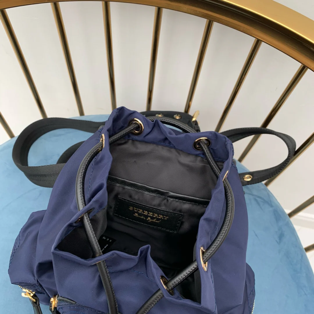 Burberry - Усовершенствованный военный рюкзак - Синий