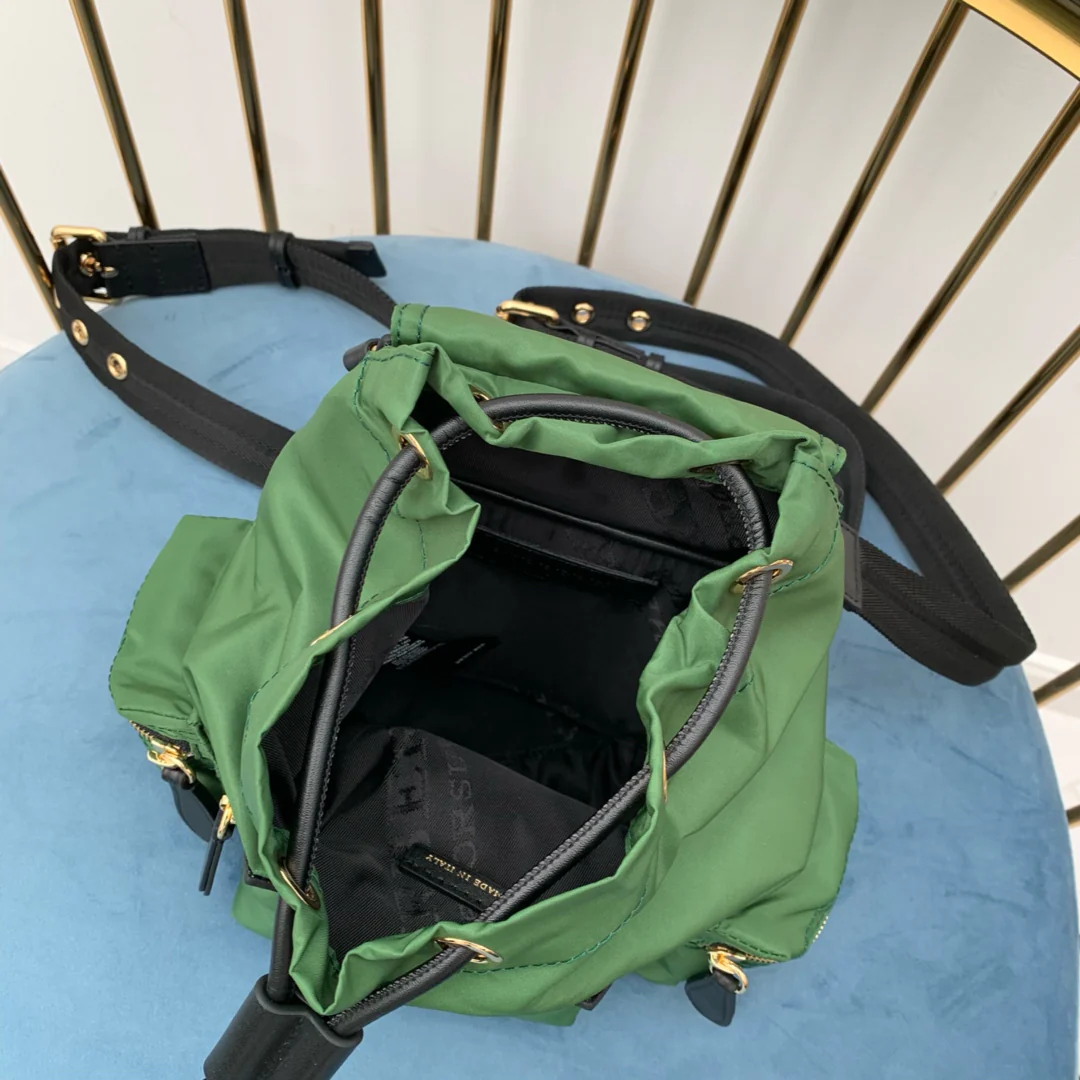 Burberry - Усовершенствованный военный рюкзак - Зеленый