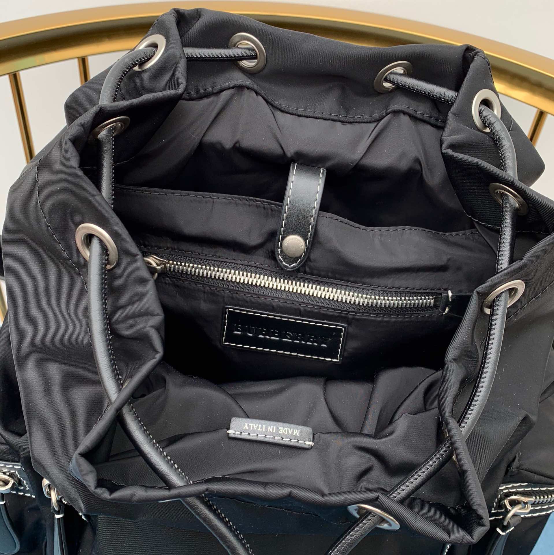 Burberry - Новейший мужской рюкзак в стиле милитари - Черный